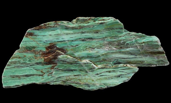 Polished Fuchsite Chert (Dragon Stone) Slab - Australia #65803
